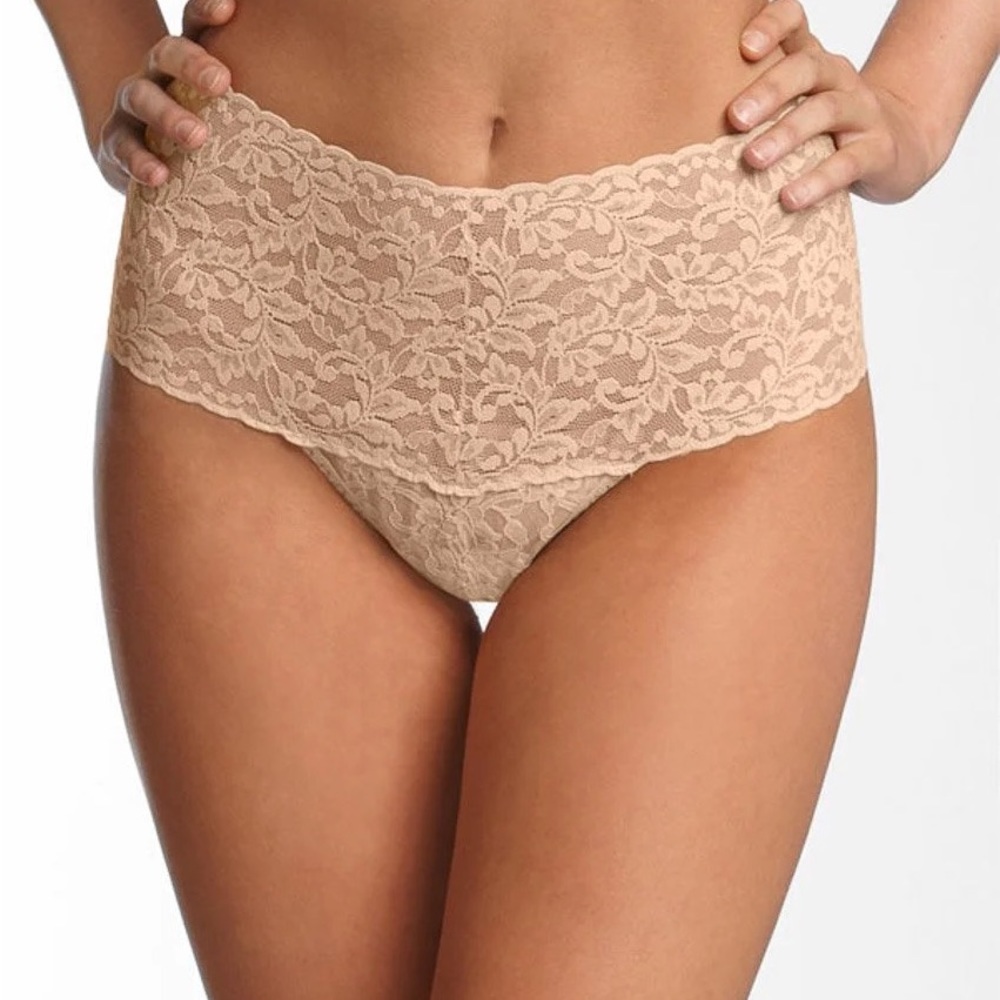 Hanky Panky Retro Thong in Chai
